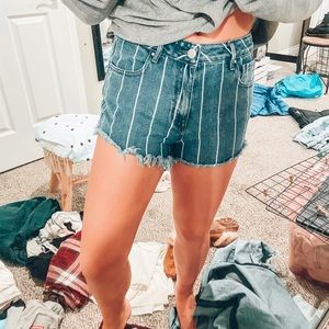 pacsun jean shorts